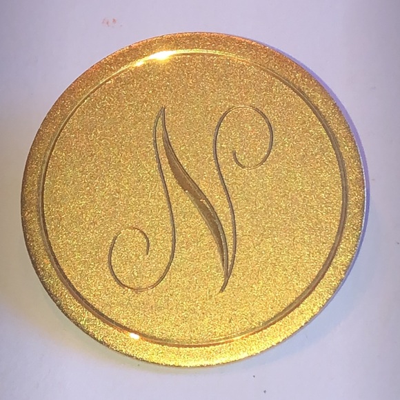 Vintage Jewelry - Vintage Gold Tone Engraved Initial N Boho Brooch Shoulder Pin